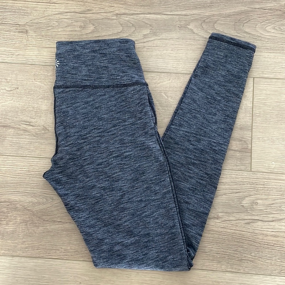 EUC Athleta heathered leggings XS
